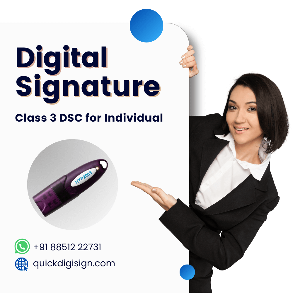 Digital signature for Individual
